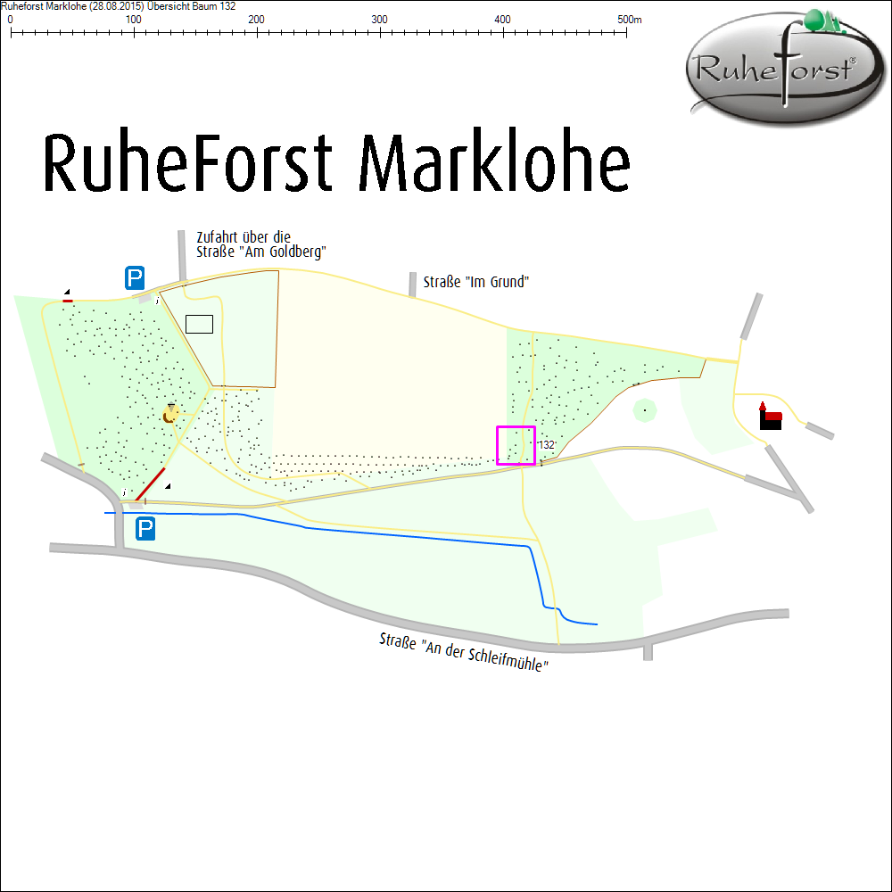 &Uuml;bersichtskarte zu Baum 132