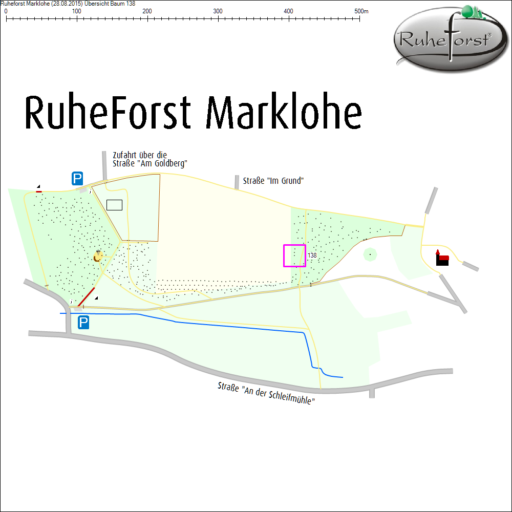 &Uuml;bersichtskarte zu Baum 138
