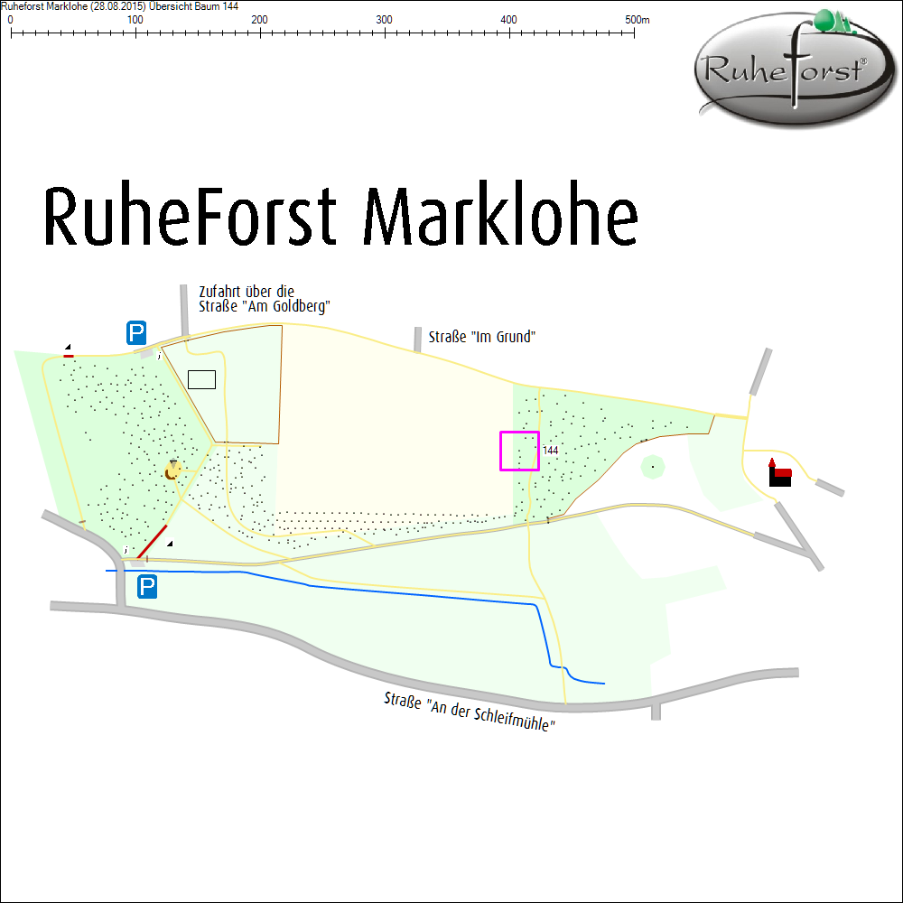 &Uuml;bersichtskarte zu Baum 144