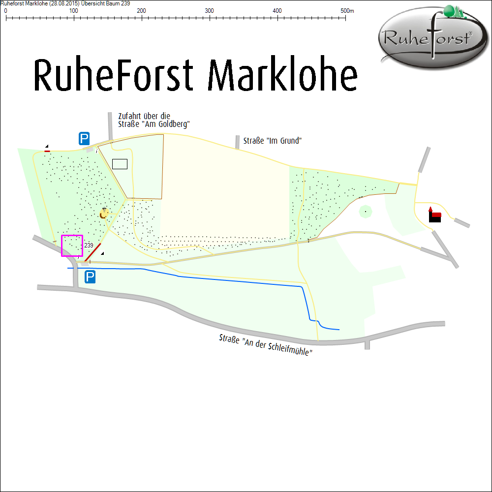 &Uuml;bersichtskarte zu Baum 239