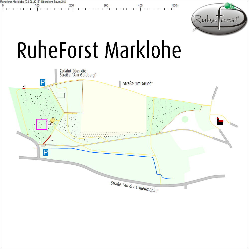&Uuml;bersichtskarte zu Baum 248