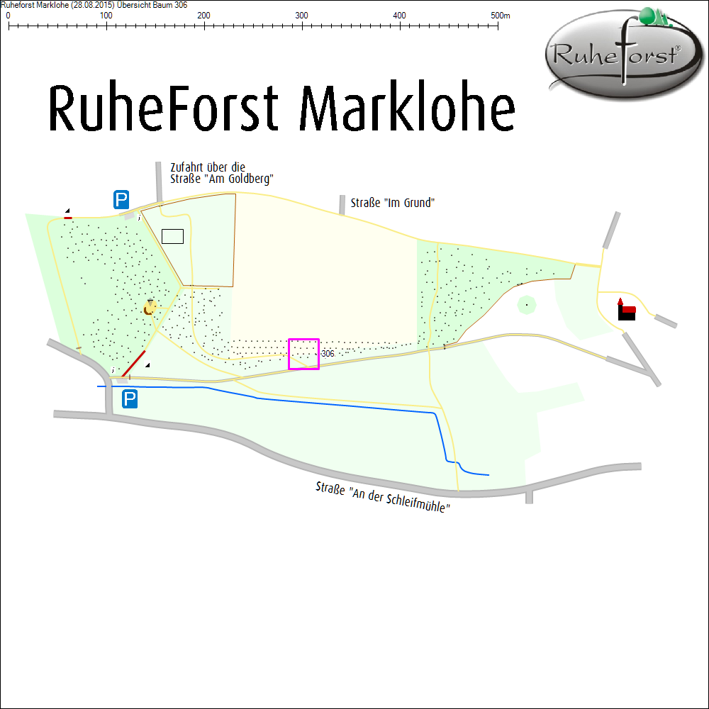 &Uuml;bersichtskarte zu Baum 306