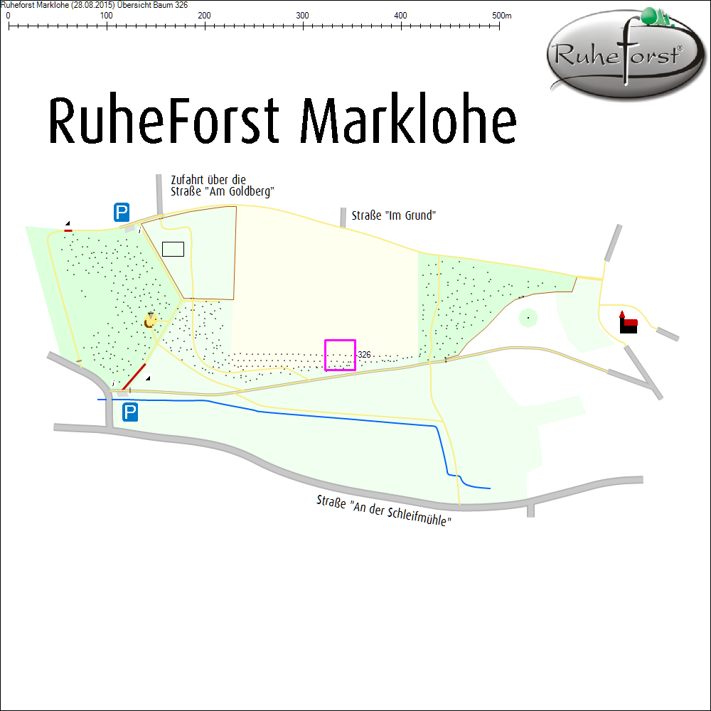 &Uuml;bersichtskarte zu Baum 326