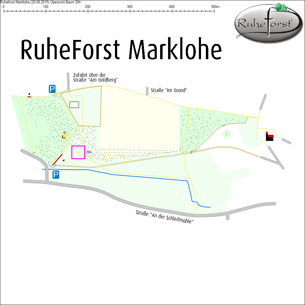 &Uuml;bersichtskarte zu Baum 394