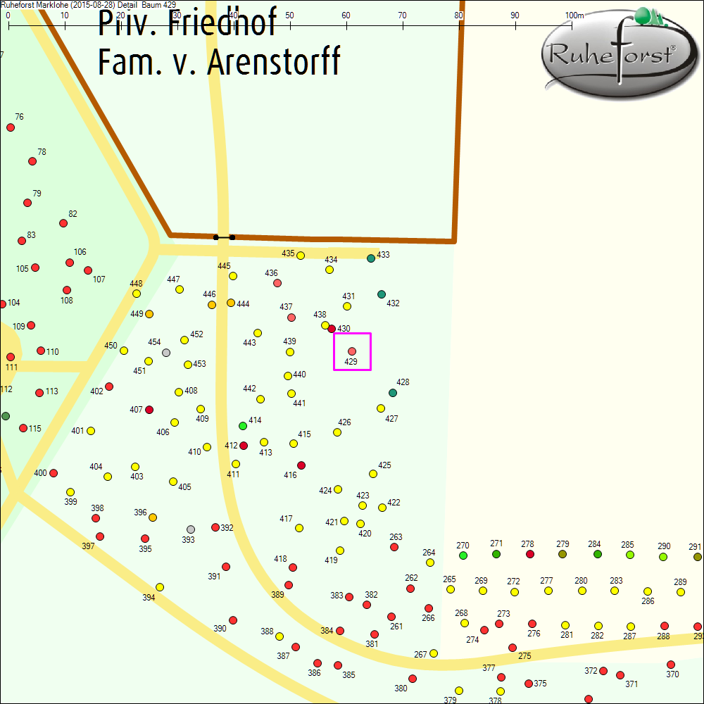 Detailkarte zu Baum 429