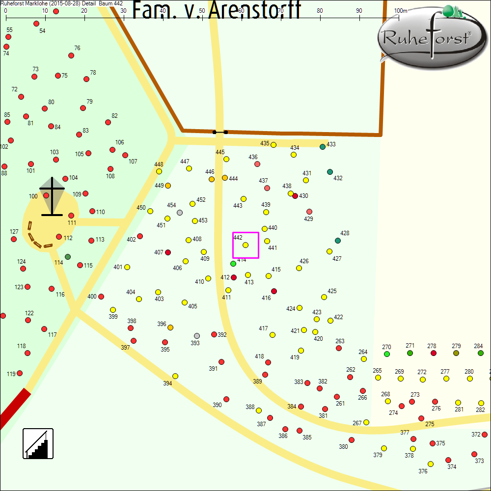 Detailkarte zu Baum 442