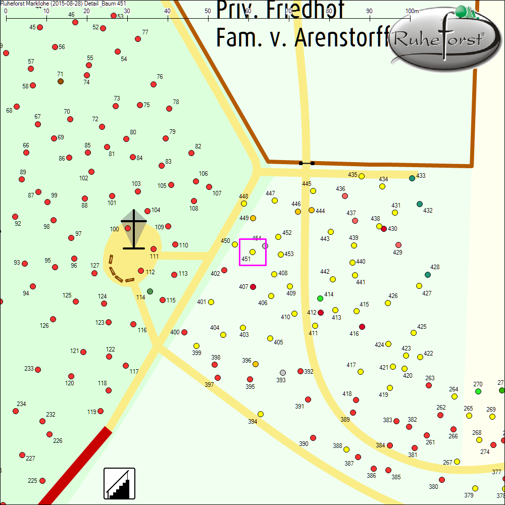 Detailkarte zu Baum 451